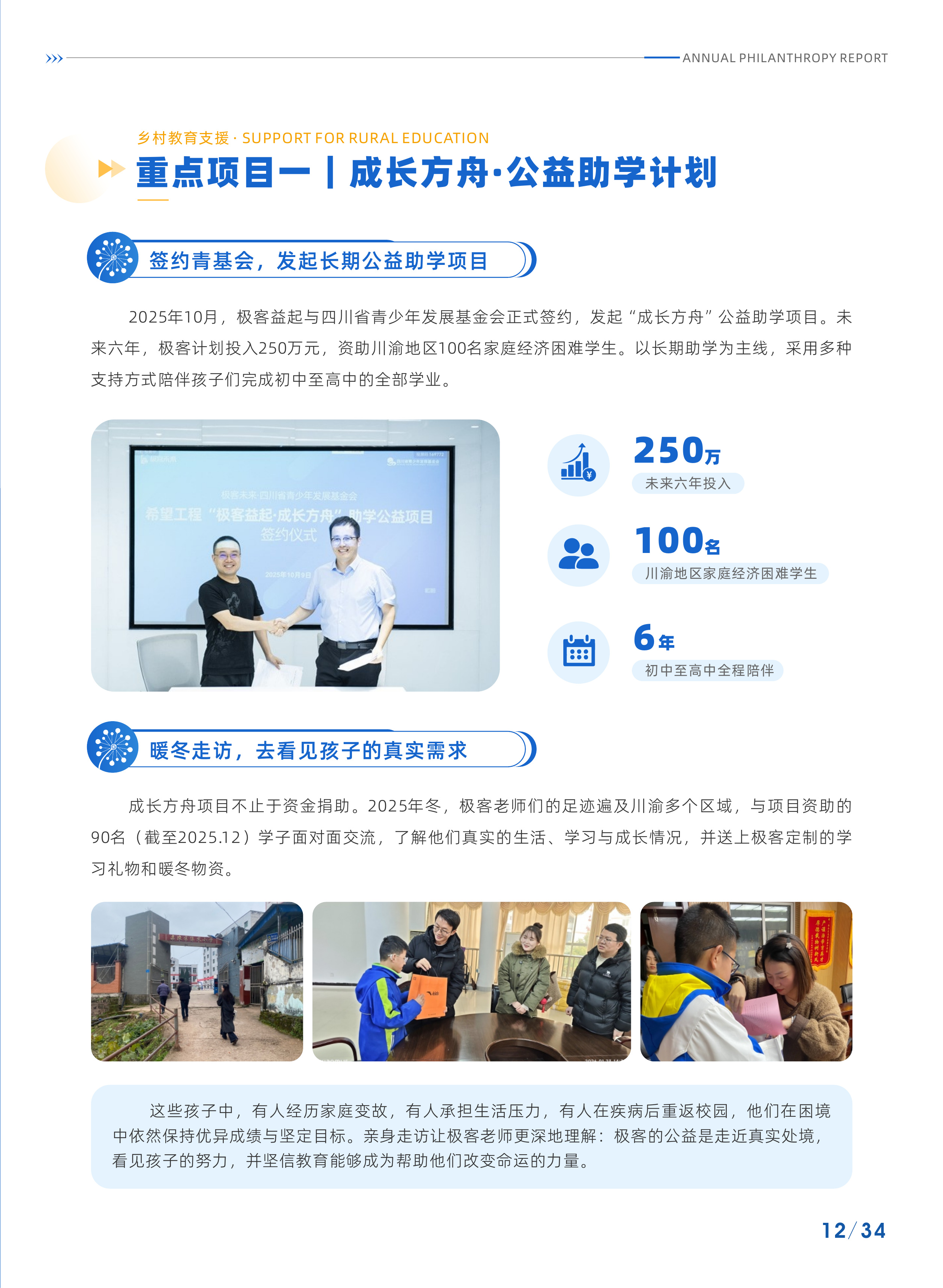 年度公益报告第 17 张书页